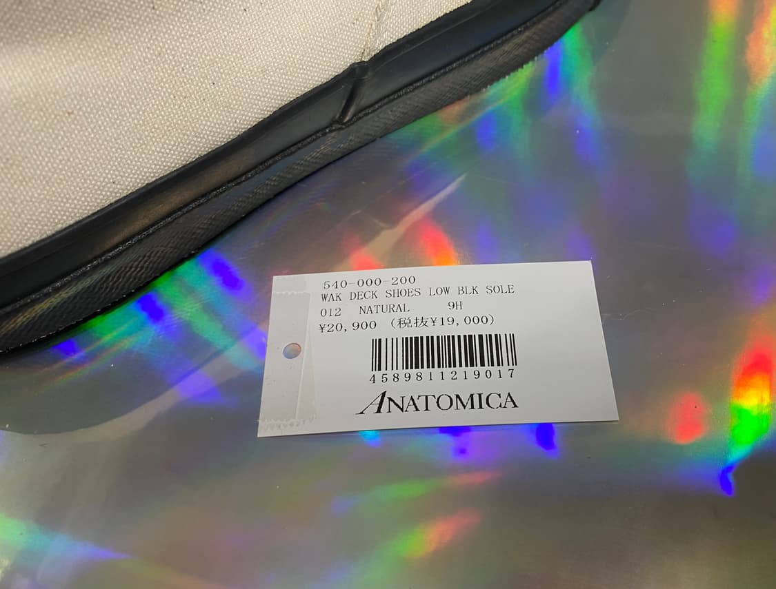 아나토미카 와쿠와 rrl 엣라코 덱슈즈 275 상품이미지8