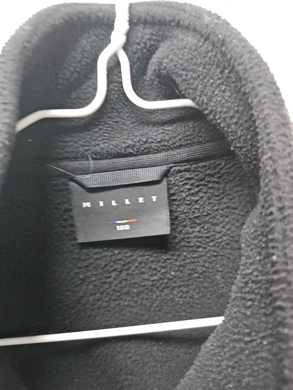 밀레 블랙 플리스 자켓 집업  100 상품이미지2