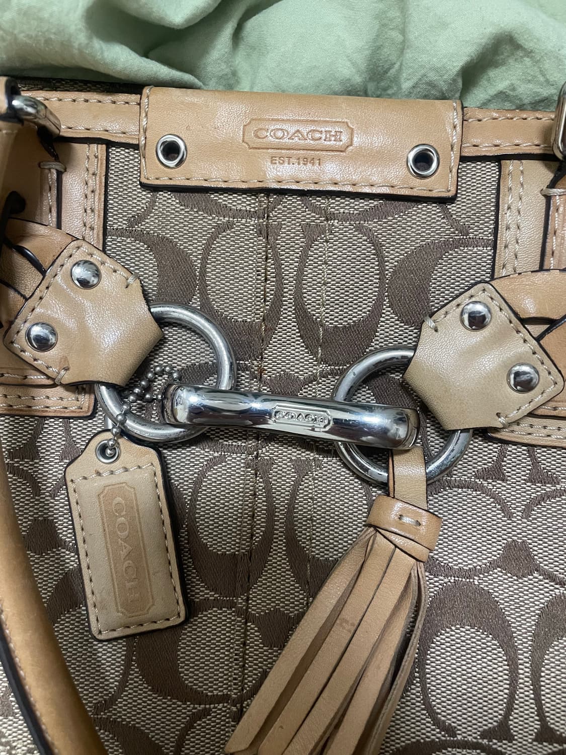 코치 빈티지백 팝니당 상품이미지4