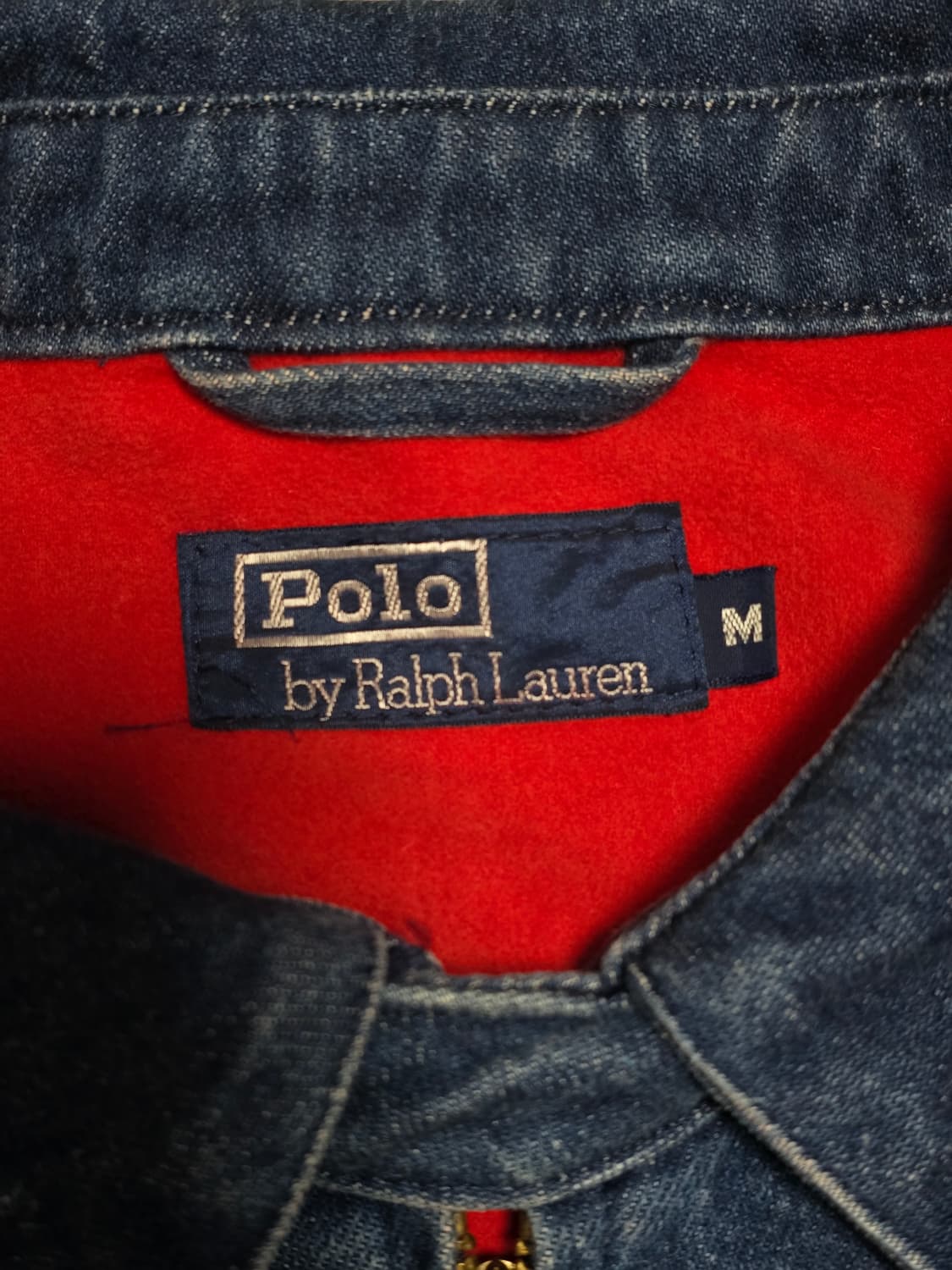80s 폴로랄프로렌 스윙탑 데님 자켓 M 상품이미지6