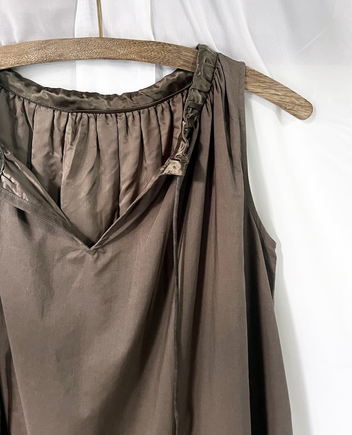 SACAI mixed layered dress 상품이미지7