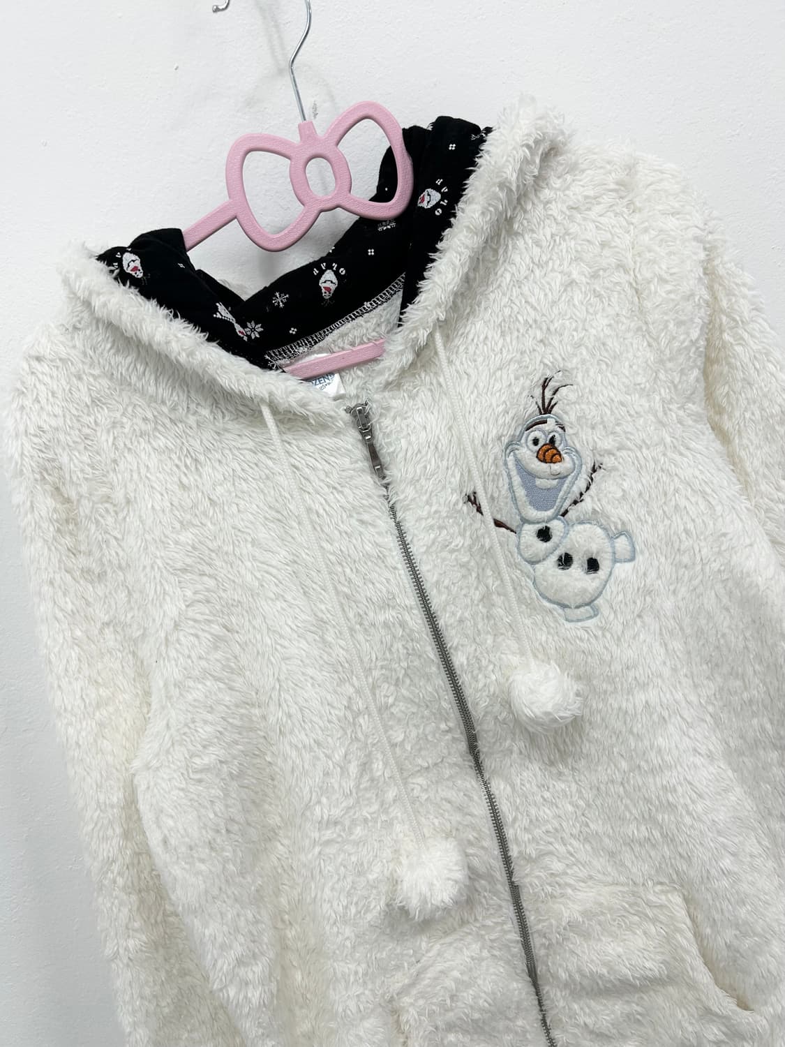 [DISNEY] 디즈니 올라프 폼폼이 달천깔 후드집업 상품이미지5
