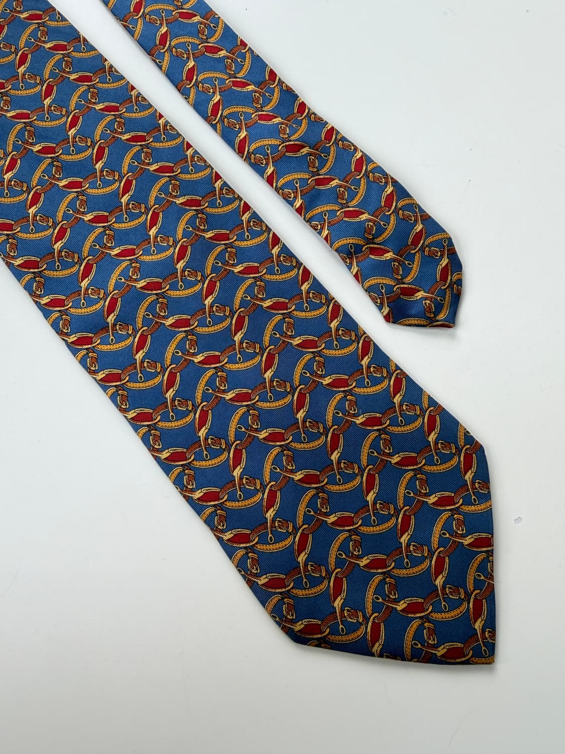 롱샴 (LONGCHAMP) 실크 넥타이 9.5cm 상품이미지4