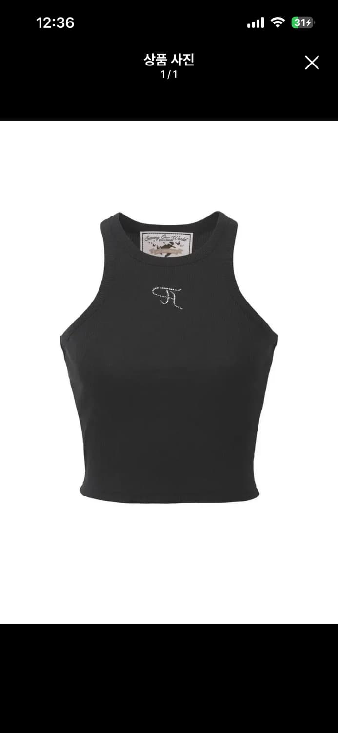 쓰리타임즈 쥬얼리 탱크탑 상품이미지1