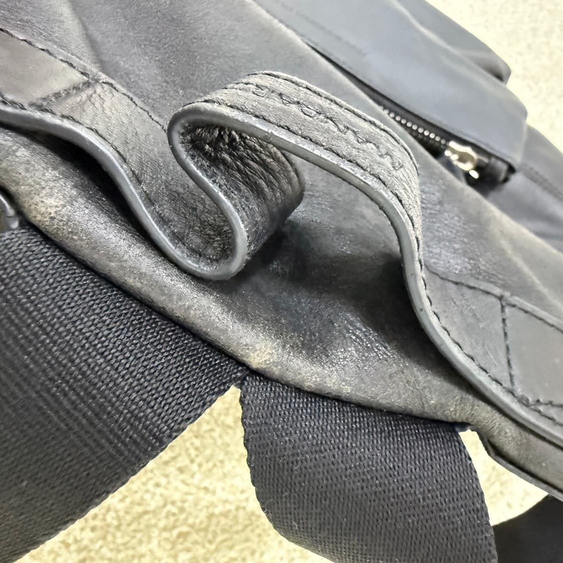 만다리나덕 여성 레더 백팩 0123T2 상품이미지4