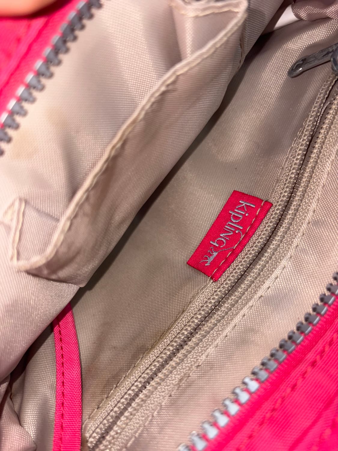 키플링 크로스 미니백 핑크 상품이미지5