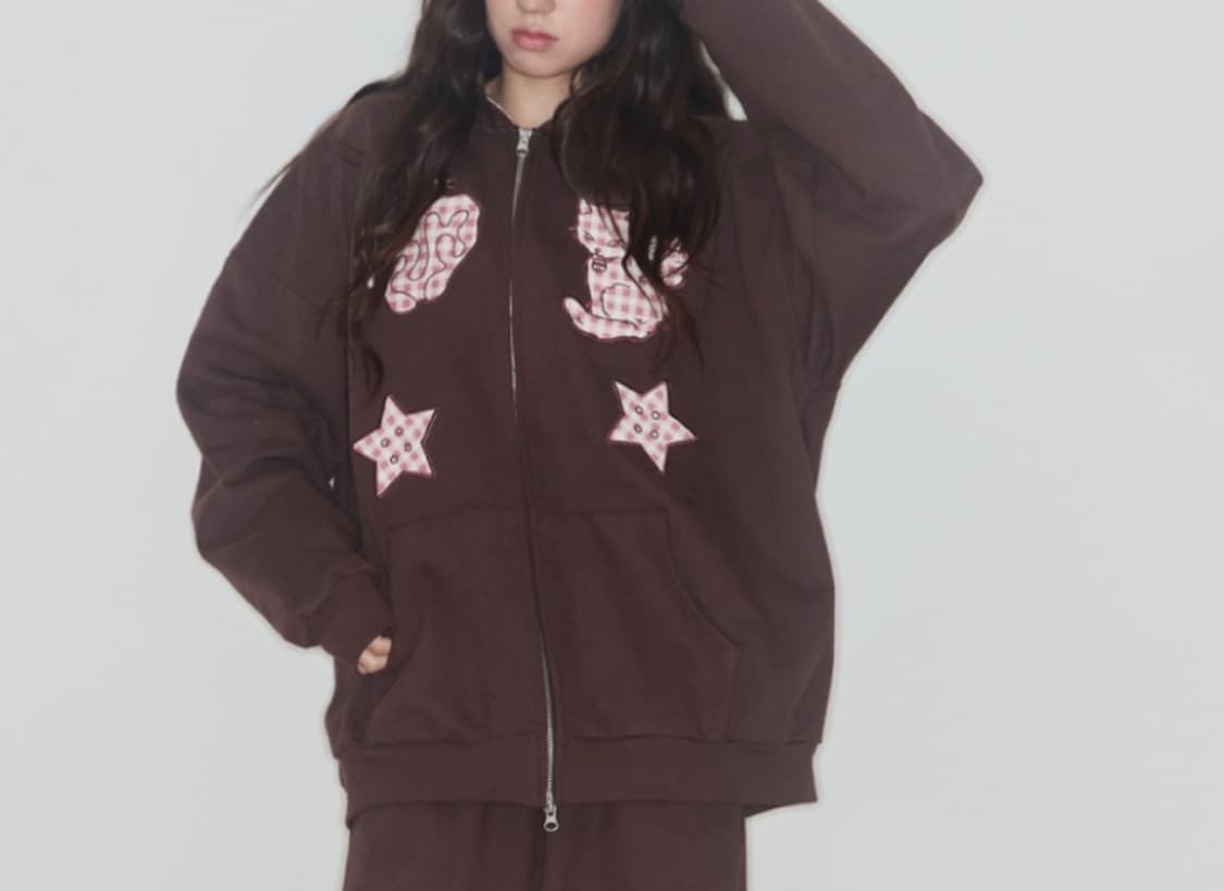 샤키리 SHAKIRI 후드 집업 상품이미지1