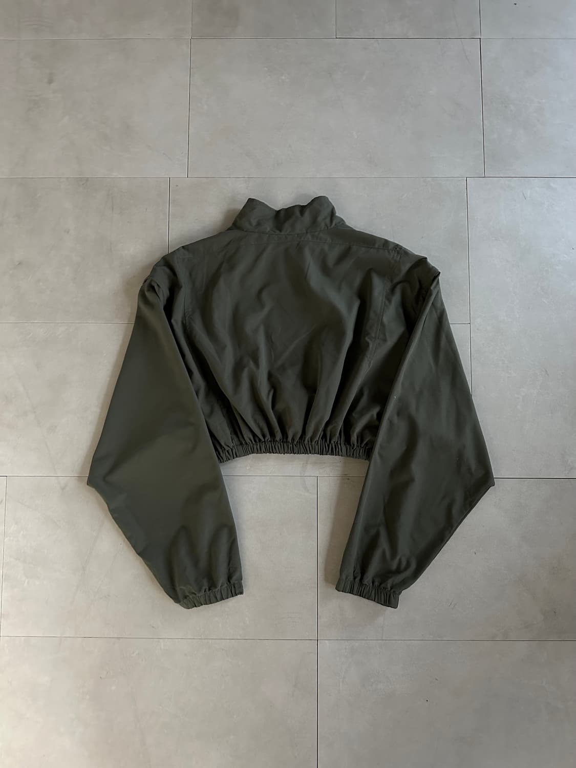 khaki overfit 2way warm up 상품이미지7