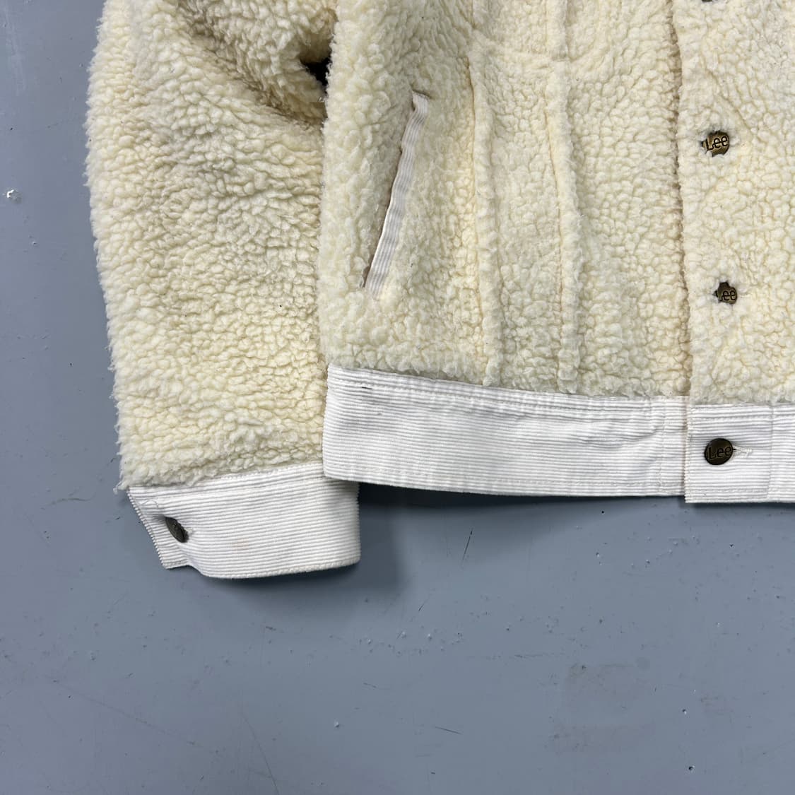 Lee 쉐르파 논카라 트러커자켓  상품이미지3