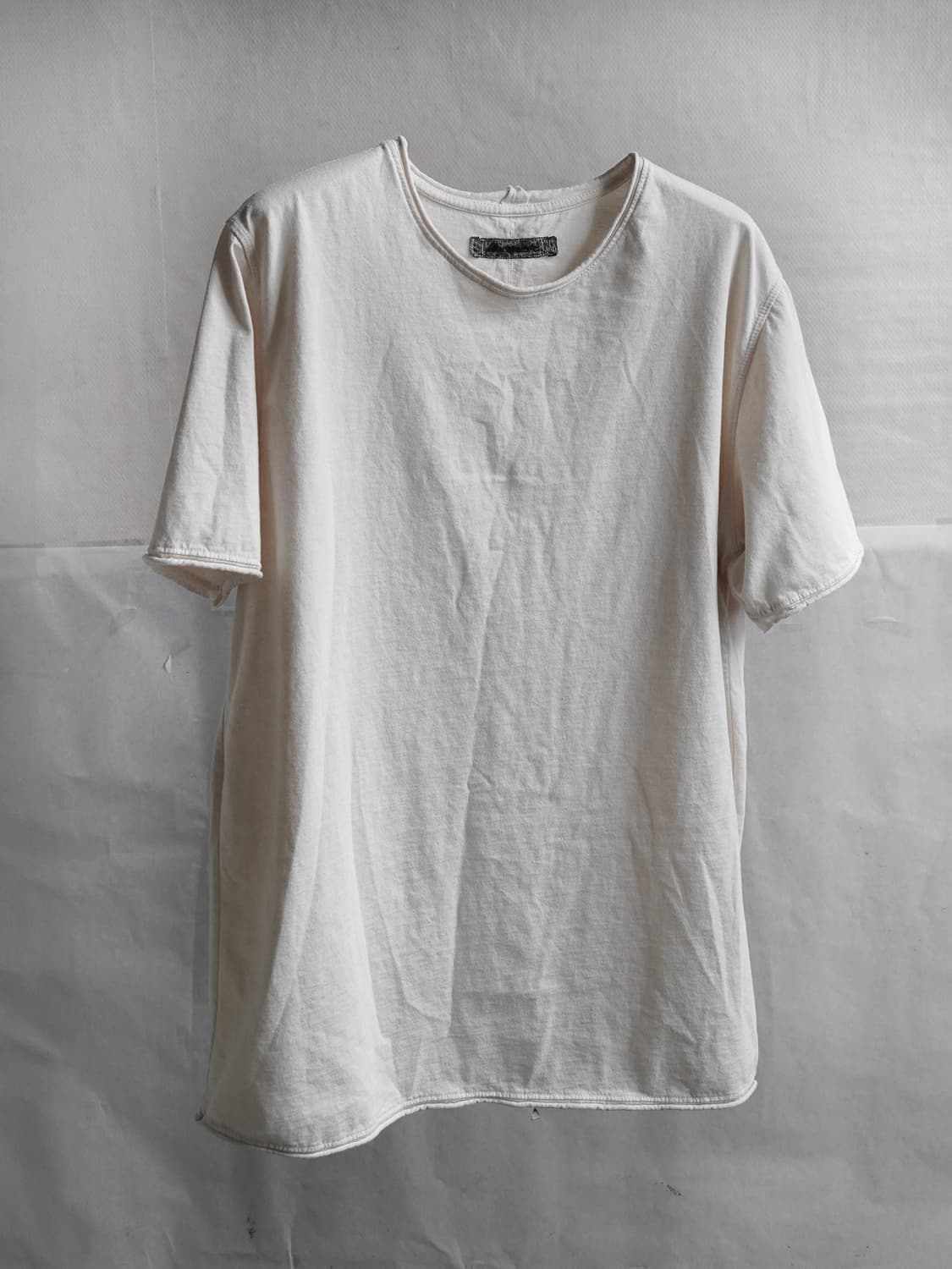 [M]Blackmerle - Base Tee - Raw White 상품이미지1