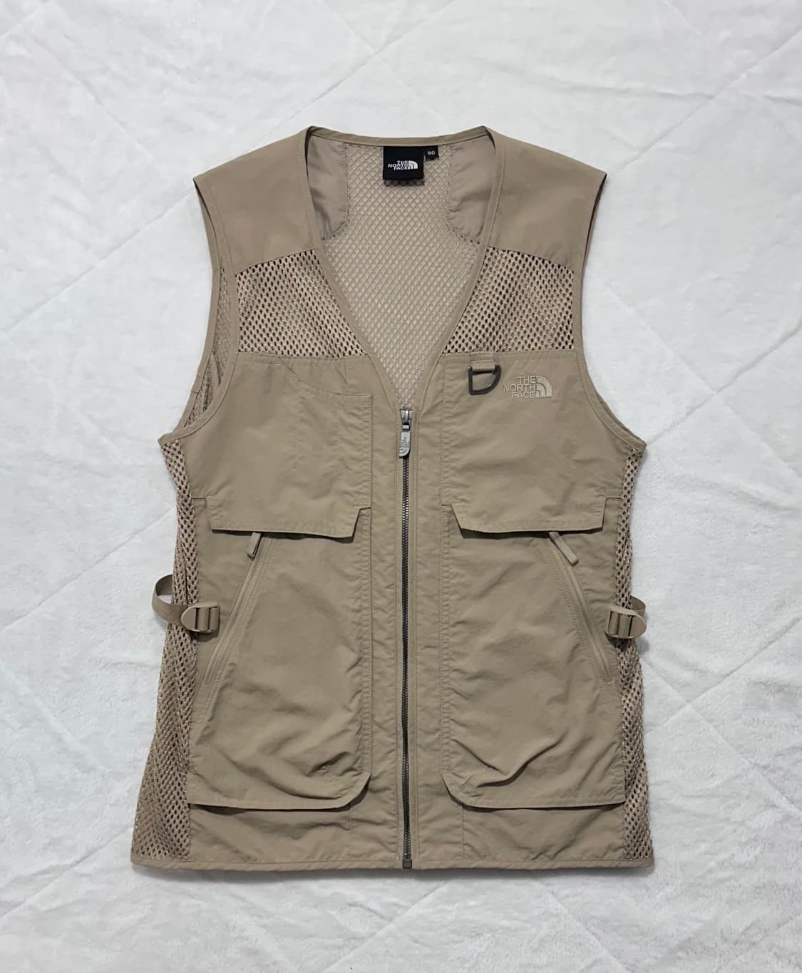 The North Face 베이지 메쉬 유틸리티 베스트 (멀티포켓 조끼) 상품이미지1