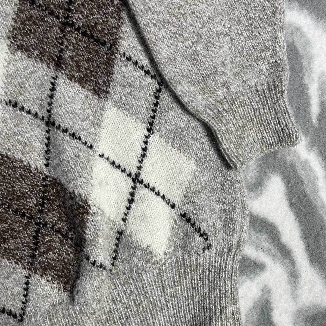 [Shetland Islands] 스코틀랜드 아가일 니트 상품이미지3