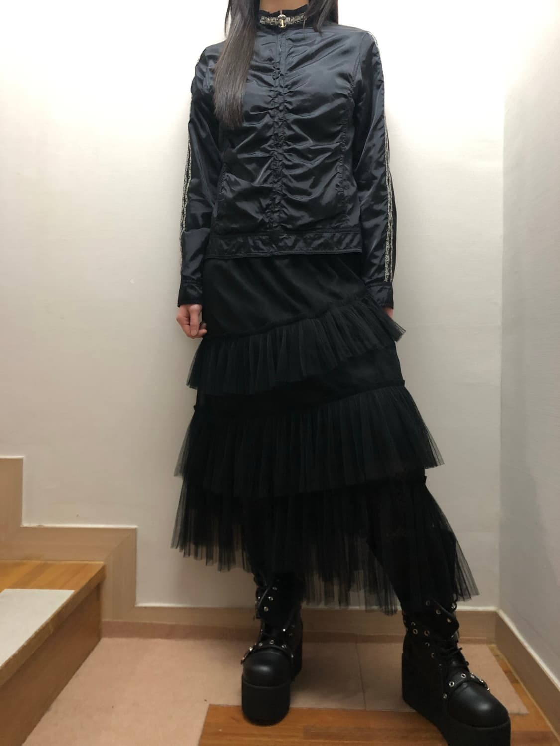 빈티지 soup 블랙 스펠링 점퍼 상품이미지9