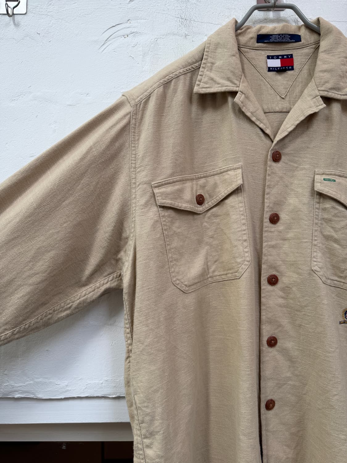 Tommy Hilfiger 린넨 코튼 셔츠 자켓  상품이미지4