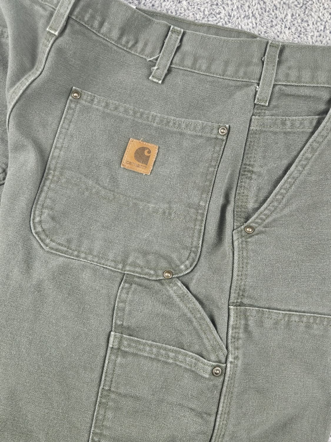칼하트 덕 캔버스 더블니 카펜터 워크 팬츠 ( 34X34 )/ 11301 상품이미지8