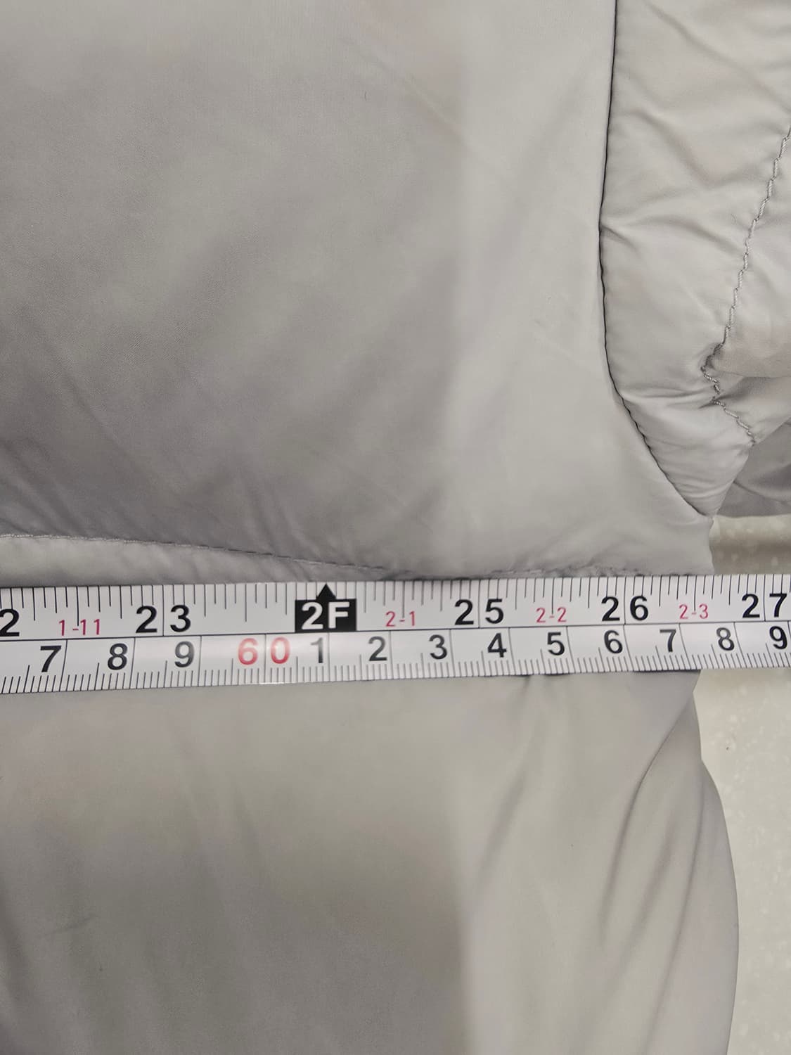 컬럼비아 라이트 그레이 푸퍼 패딩105 상품이미지7