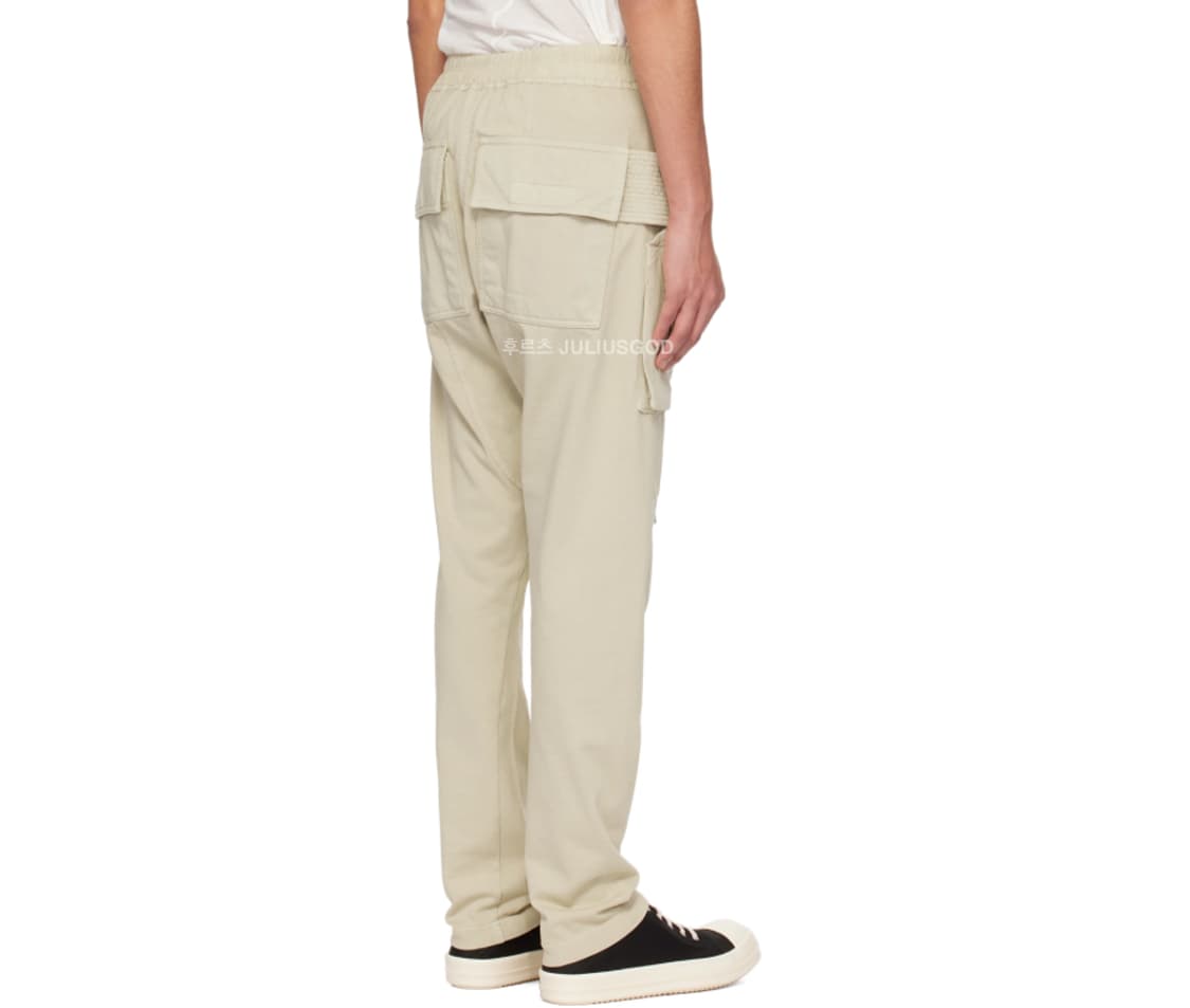 [32/새제품]RICK OWENS 릭오웬스 태권도 바지 크리치 카고 팬츠 상품이미지6