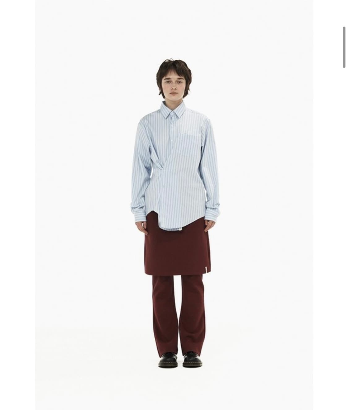 옷장정리 파격세일 싱킹디퍼 Wide Stripe Shirt 상품이미지1