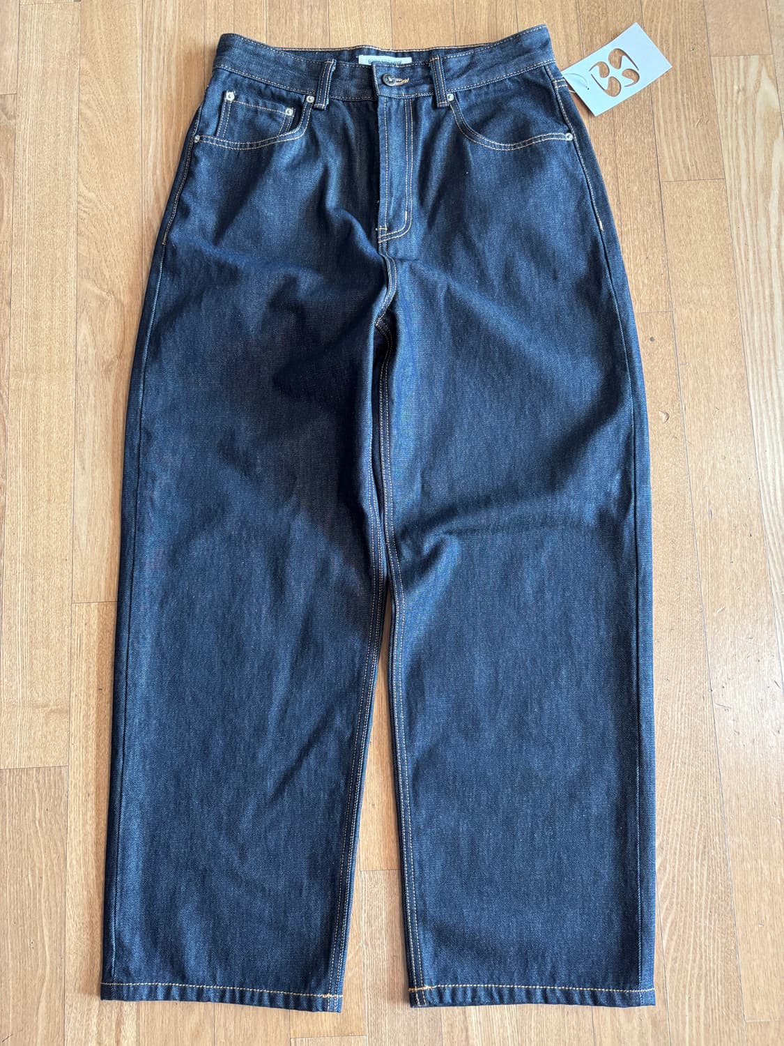 9999아카이브 링킹 와이드 데님팬츠 상품이미지2