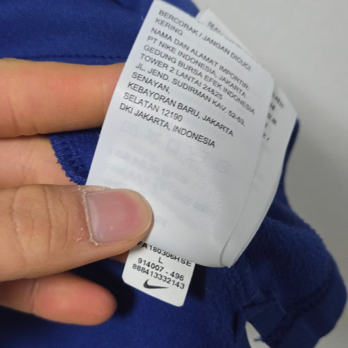 나이키 18-19 첼시 유니폼 / 남성 긴팔티 / 남자 유니폼 상품이미지4