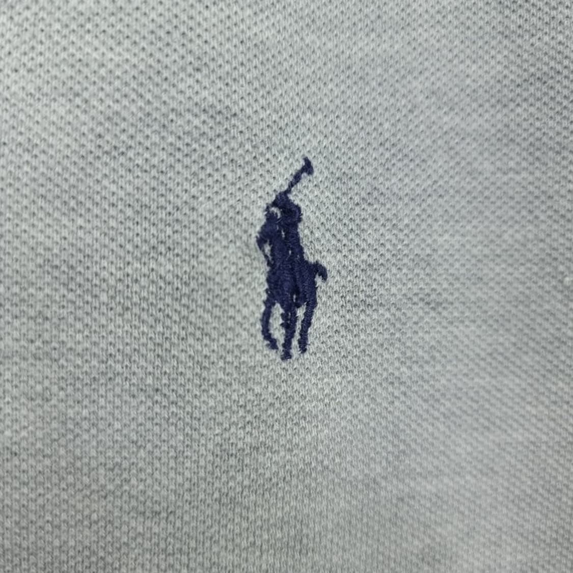 [폴로 랄프로렌] 포니 로고 자수 긴팔 카라티 그레이 M18219 상품이미지6