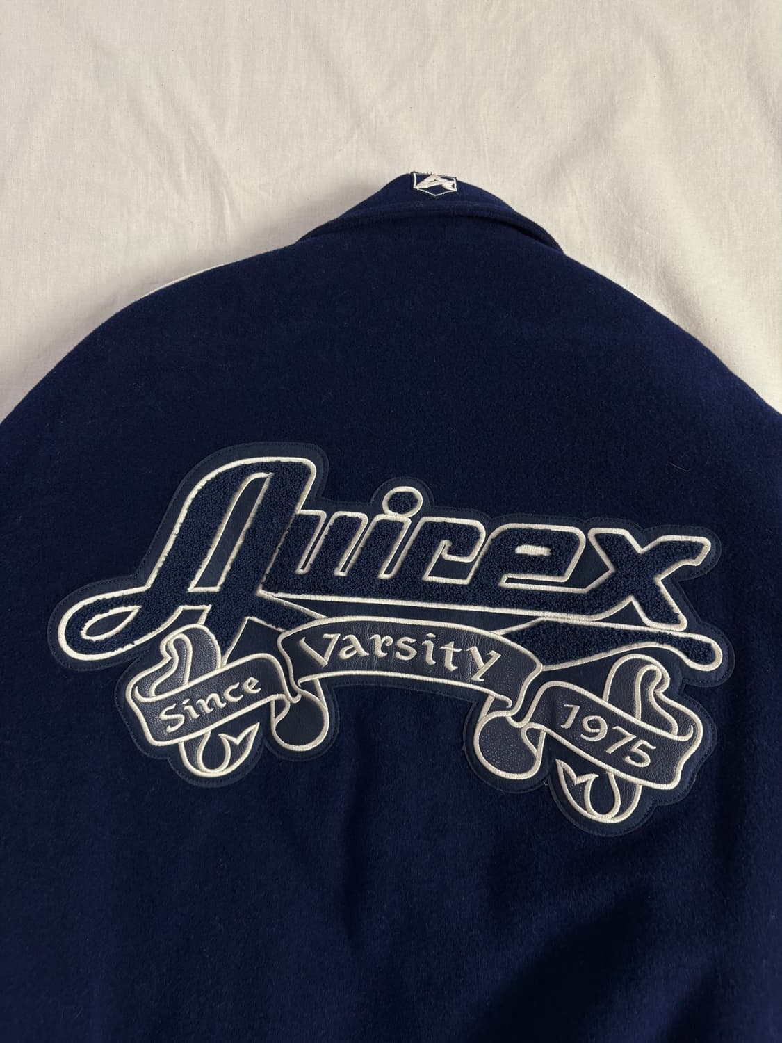 Avirex x Iatf 아비렉스 아이엠더퓨처 바시티  울 자켓 1 상품이미지3