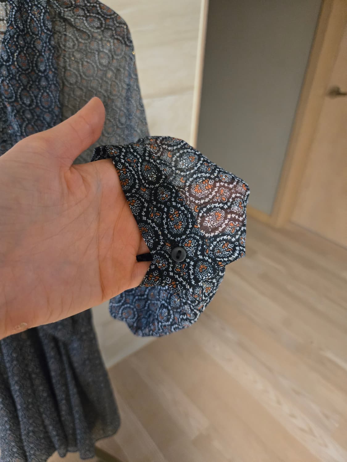 [xs/55] ZARA 자라 쉬폰 원피스 새상품 상품이미지5