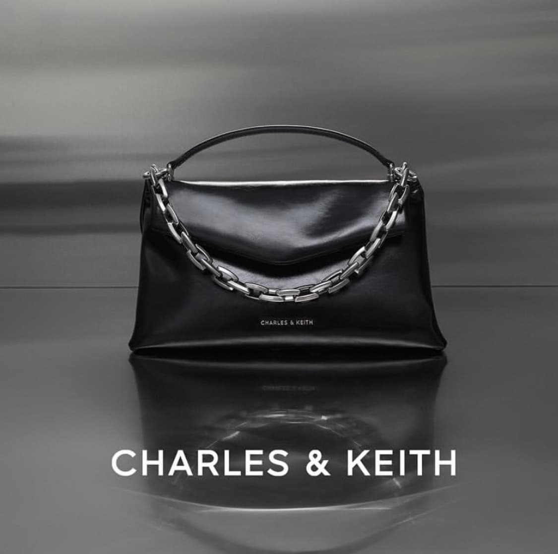 찰스앤키스 토트 체인 크로스백 새상품 상품이미지1