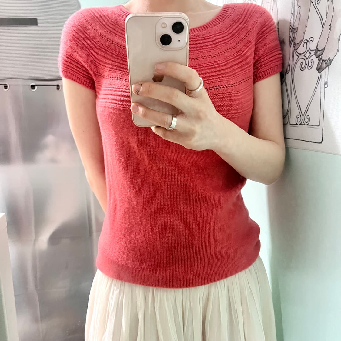 Untitled 울 100 반팔 니트  상품이미지3