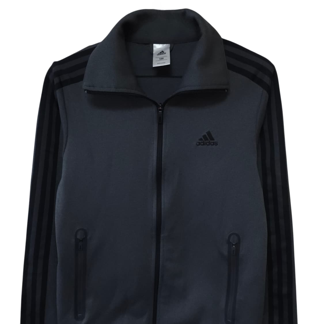 아디다스져지 그레이 95-100 여성트랙탑 자켓저지 상품이미지2