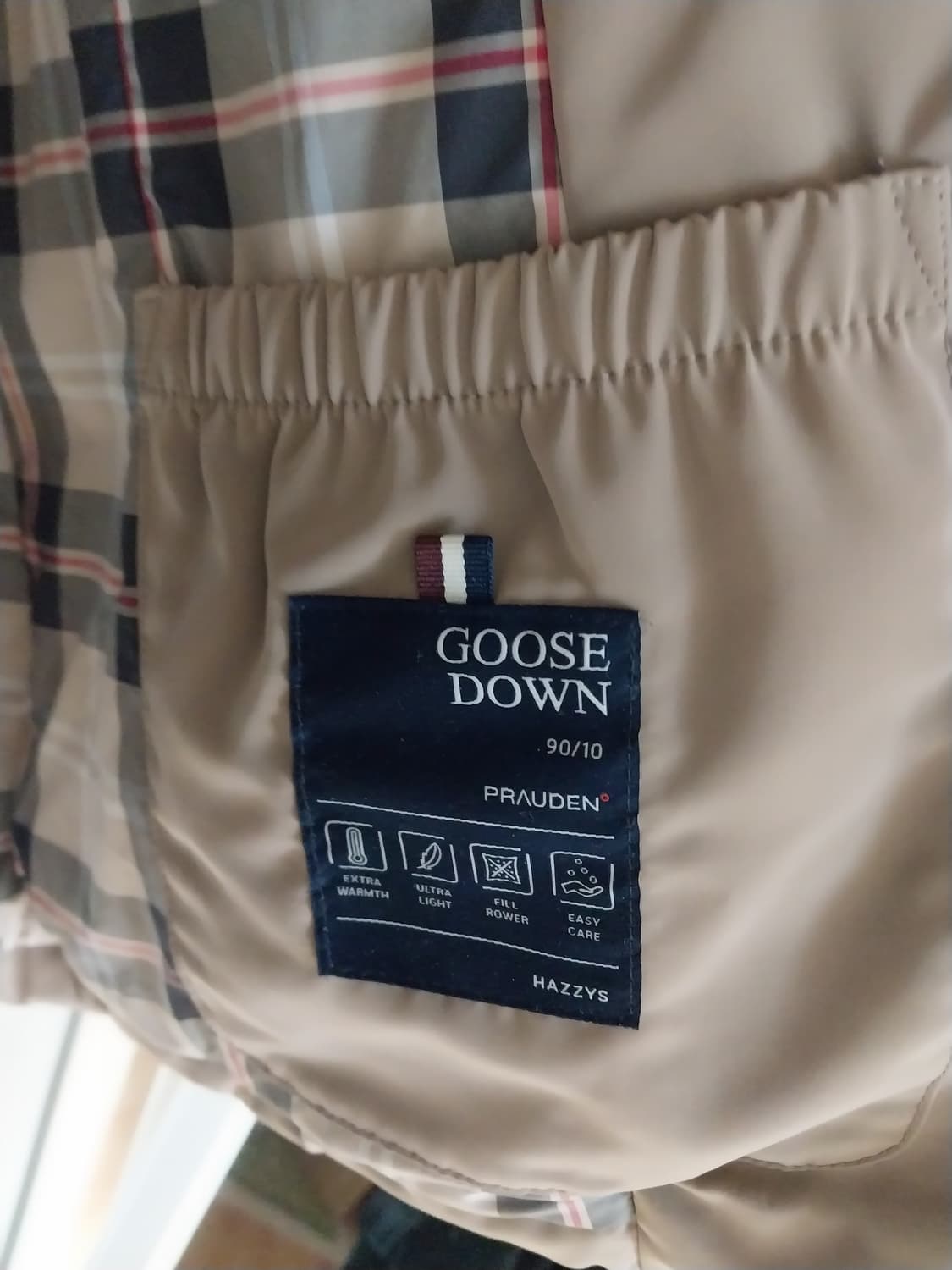 헤지스 구스다운 패딩 상품이미지7