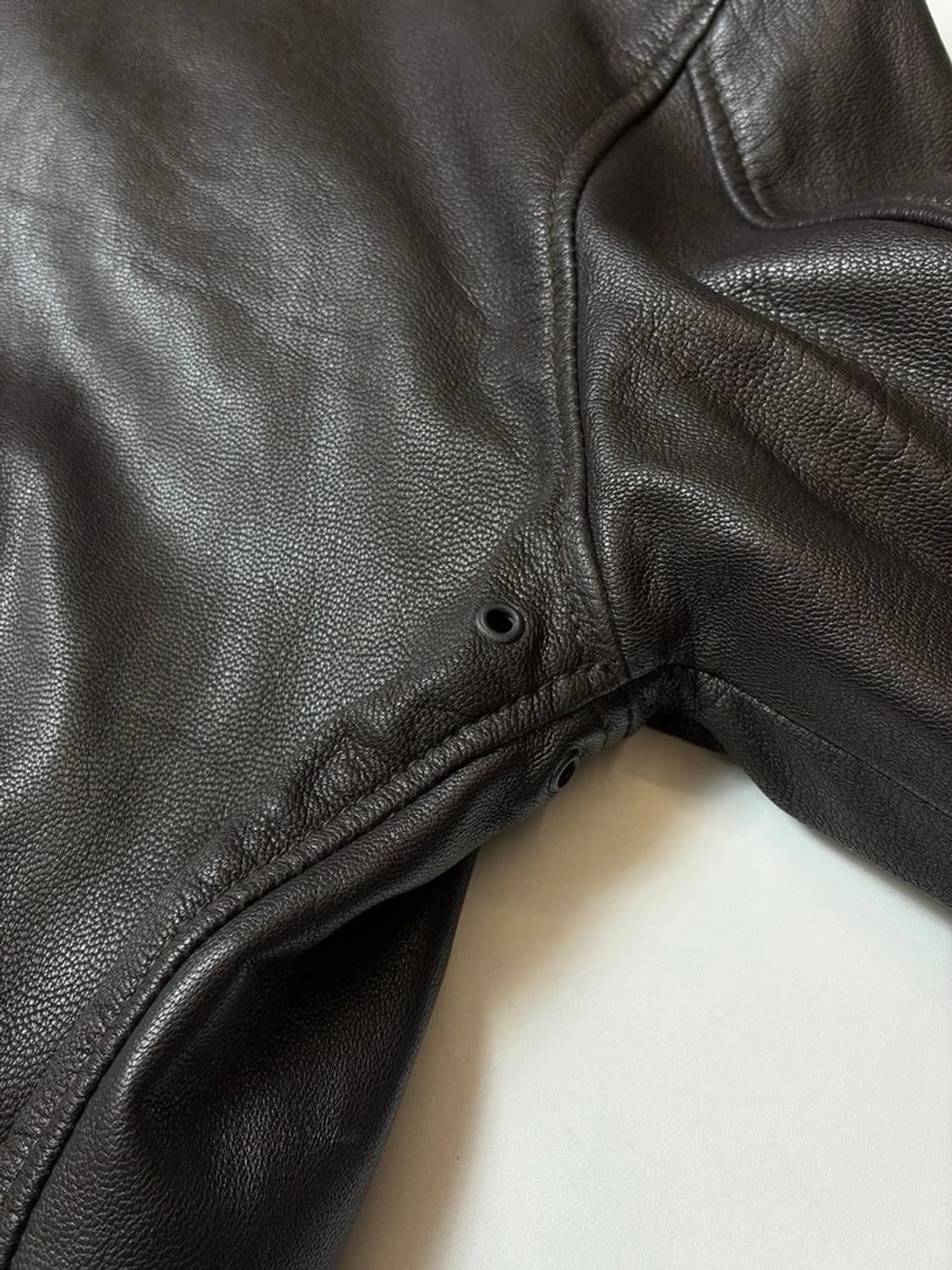 밀텍 00's 염소가죽 블루종 자켓 PN9337 상품이미지4