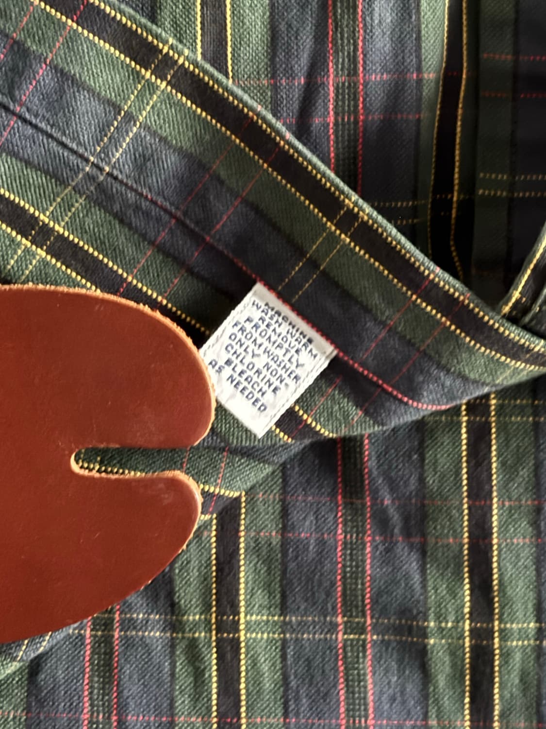 [XL] 폴로 랄프로렌 빅셔츠 타탄 체크 셔츠 상품이미지5