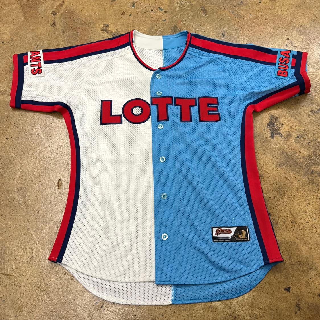 [OS] 롯데 자이언츠 야구 유니폼 반반 디자인 b19 상품이미지2