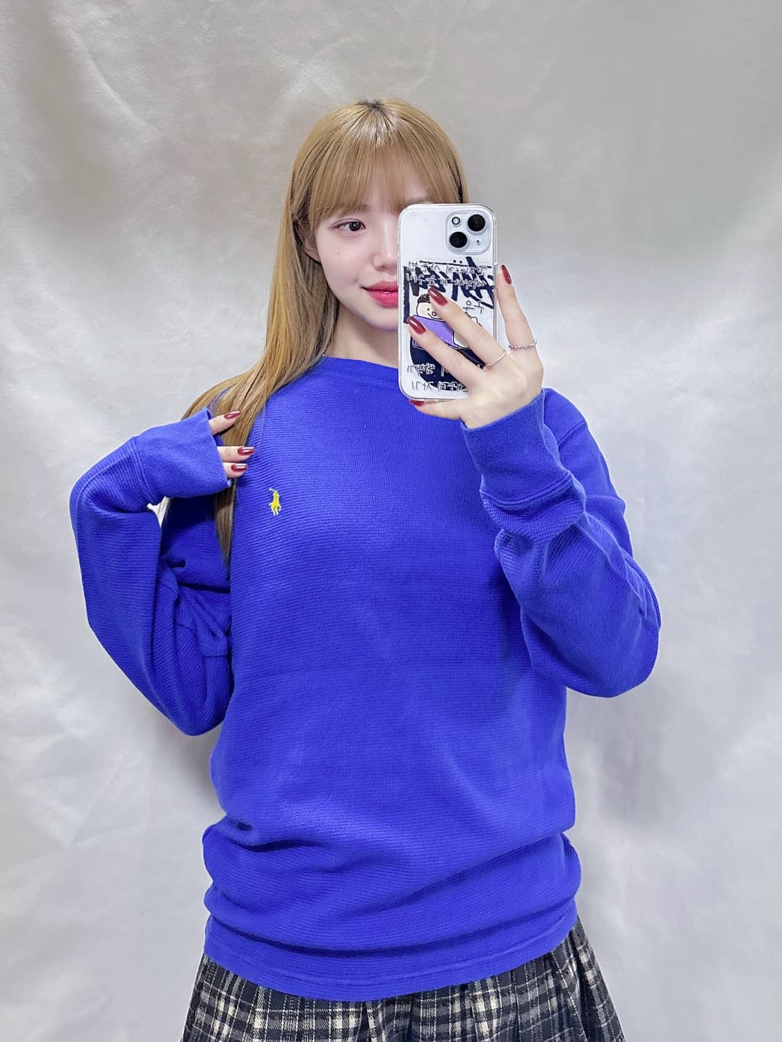 폴로 랄프로렌 블루 포니 슬립웨어 니트  상품이미지2