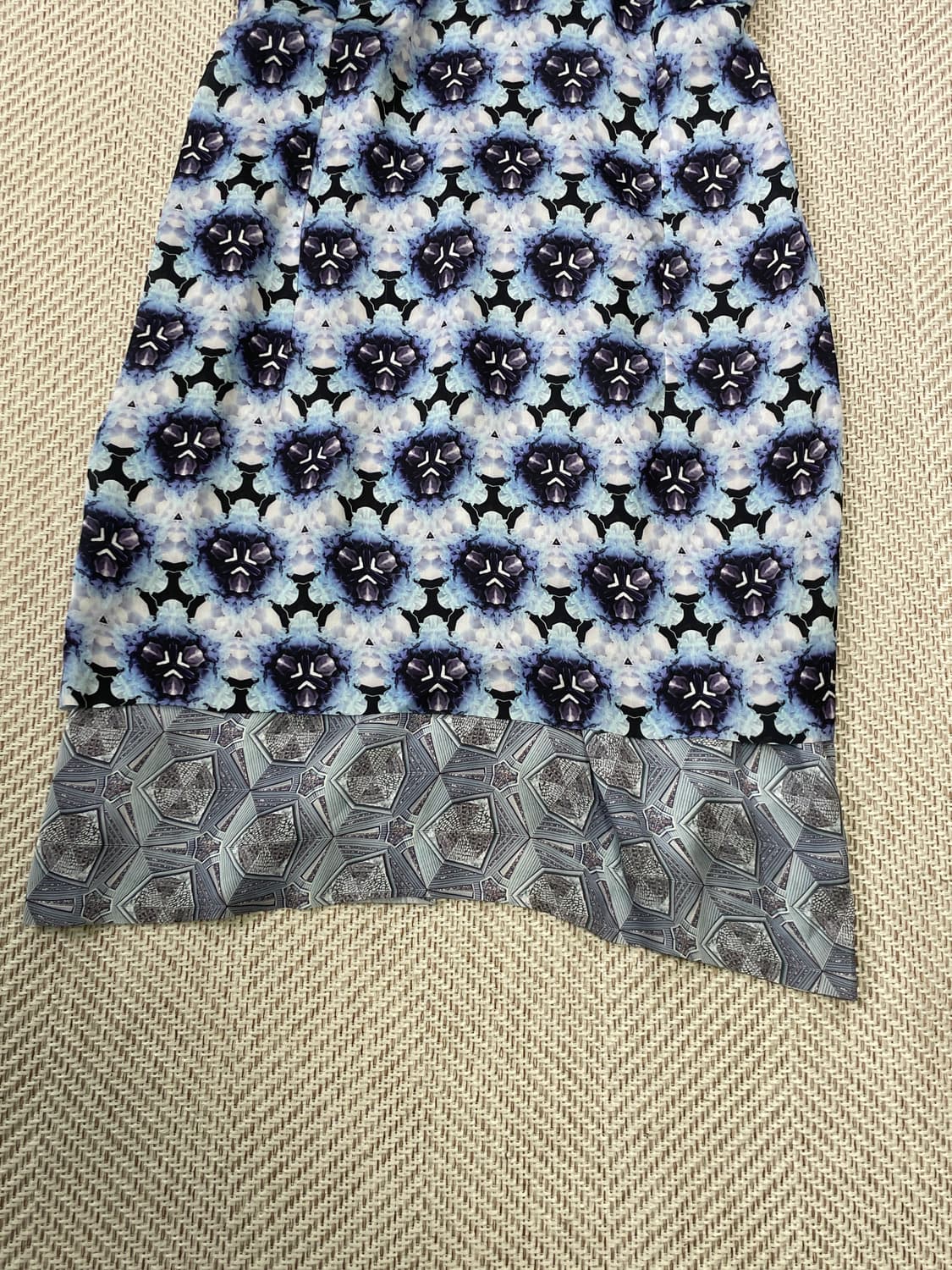 2012s 아크네 플로럴 지오메트릭 프린트 집업 원피스 J03588 상품이미지8