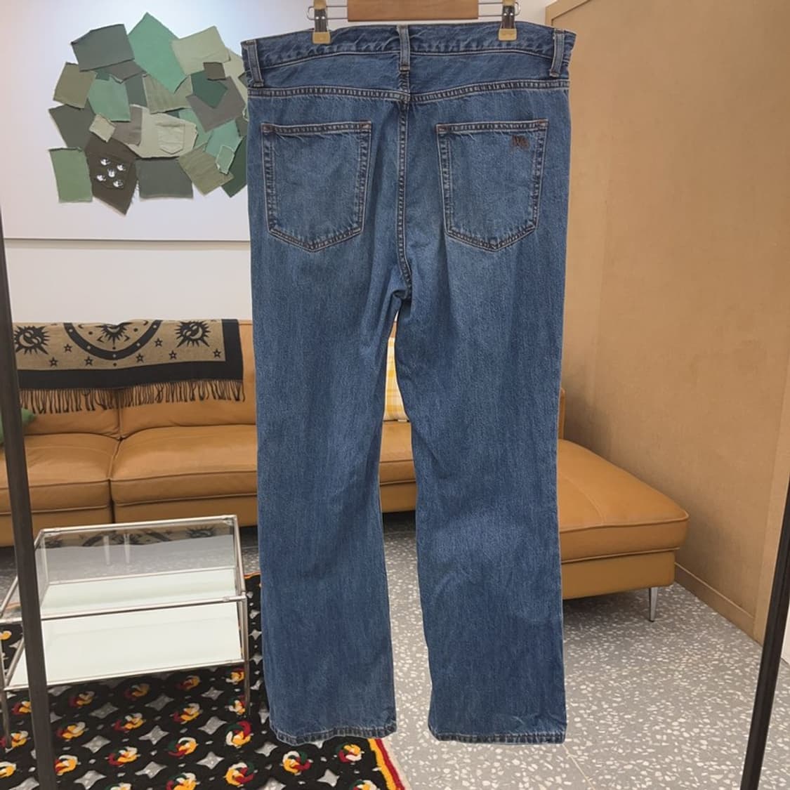 JW 앤더슨X유니클로 빈티지 캐주얼 데님팬츠 33인치 C08184 상품이미지4