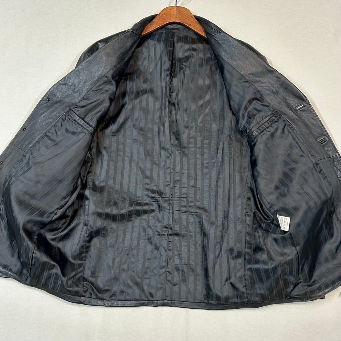 XL) 빈티지 양가죽 리얼 레더 블레이저 자켓 상품이미지6