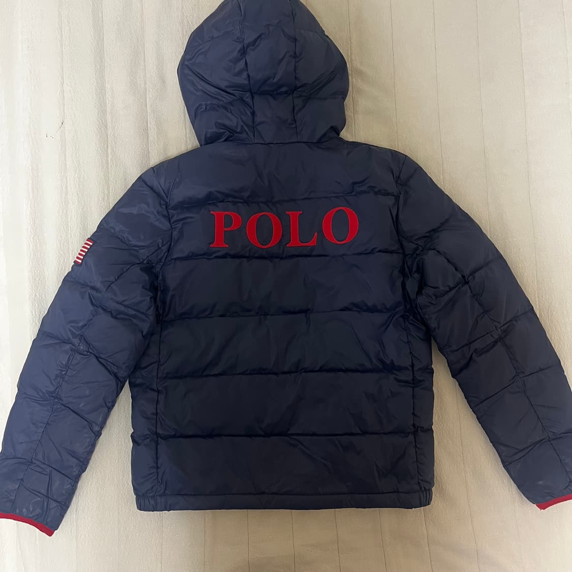 폴로 성조기 패딩 상품이미지2