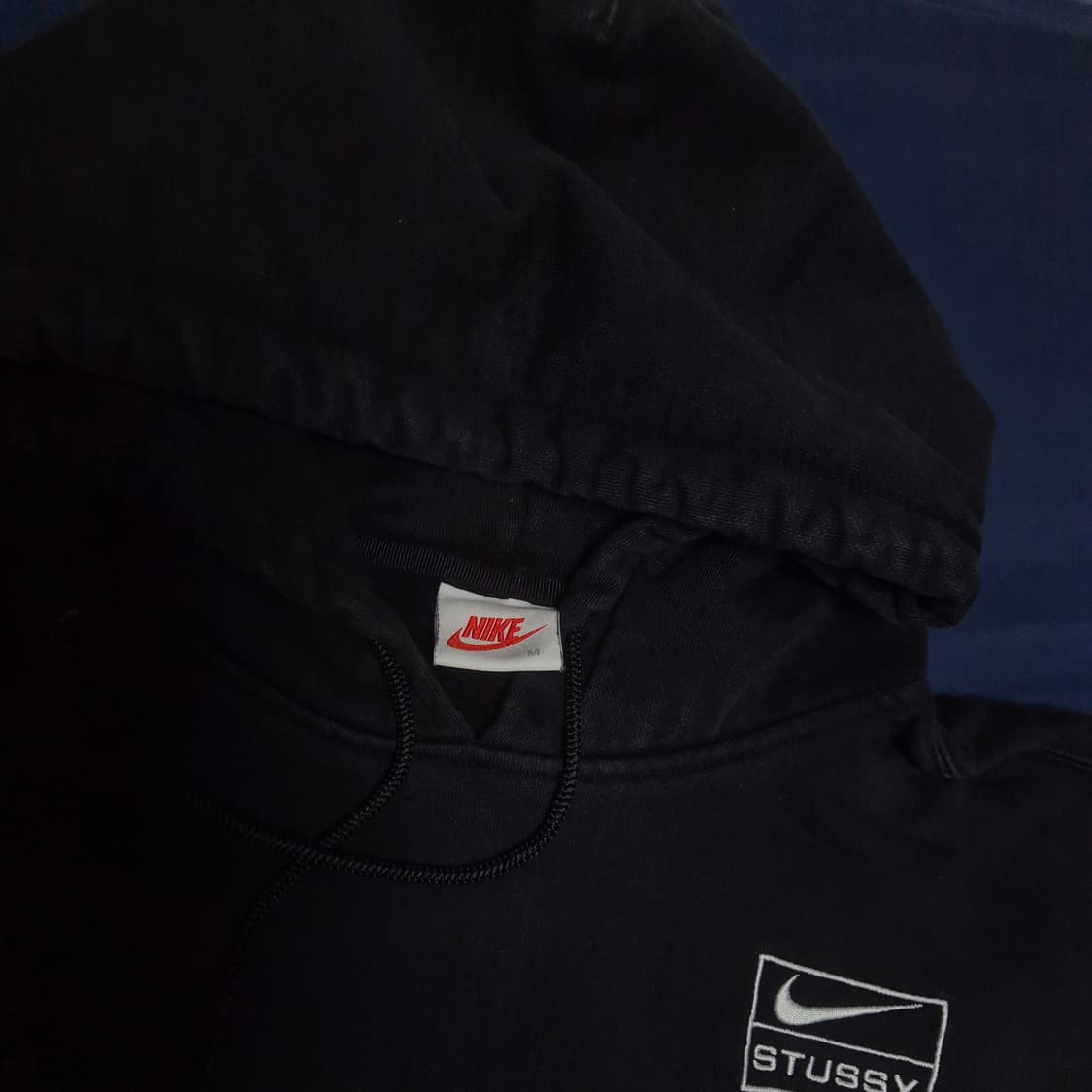 나이키 x 스투시 나투시 후드 블랙  상품이미지3