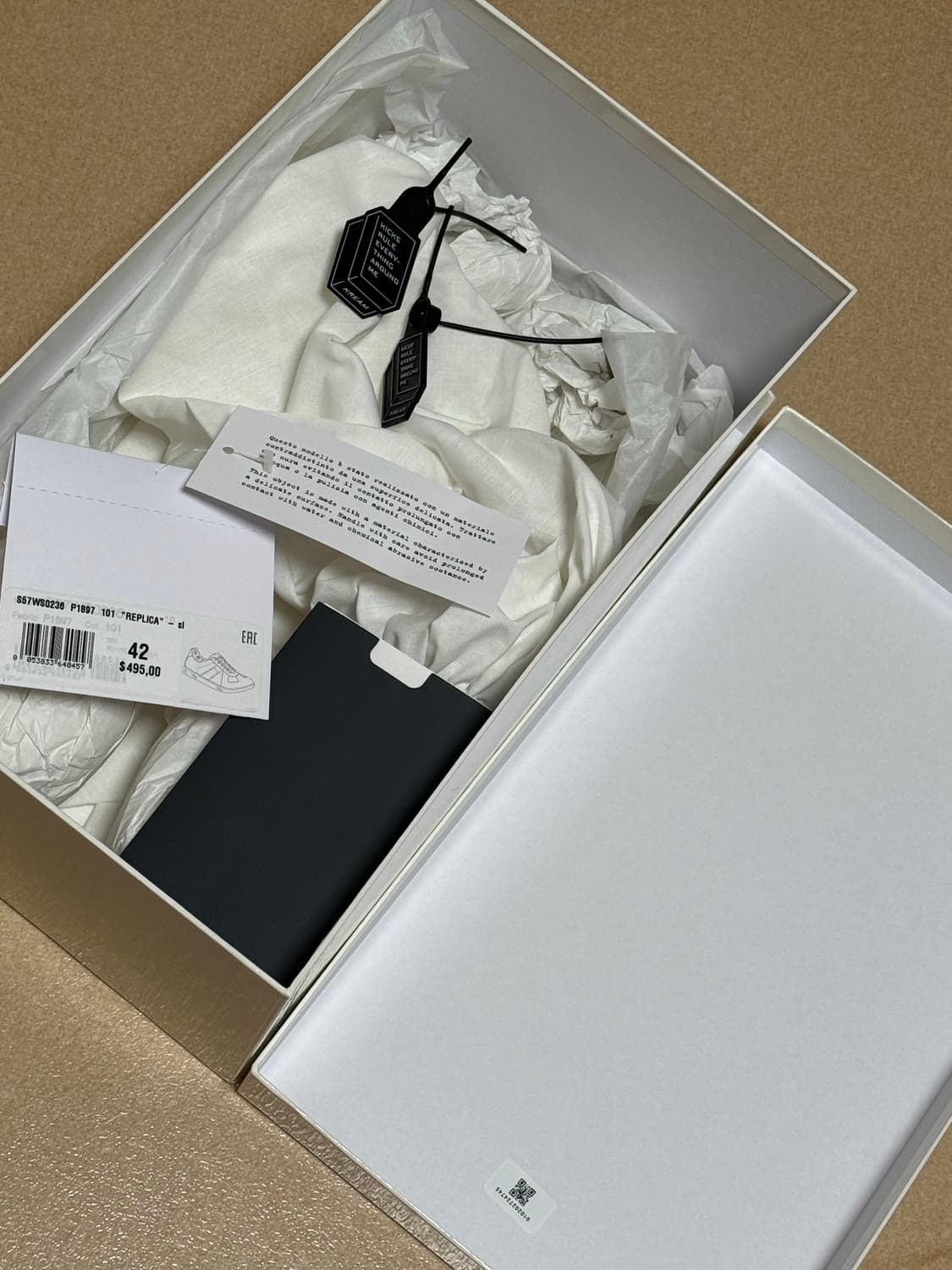 [풀박스] 마르지엘라 독일군 화이트 42사이즈(265) 상품이미지3