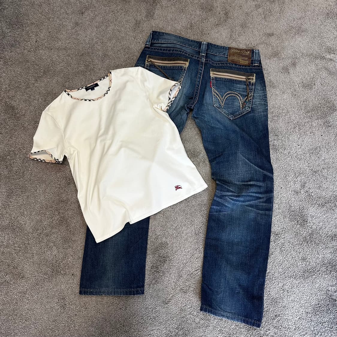 에드윈503 블루트립 에스닉 데님 팬츠(32) 상품이미지1