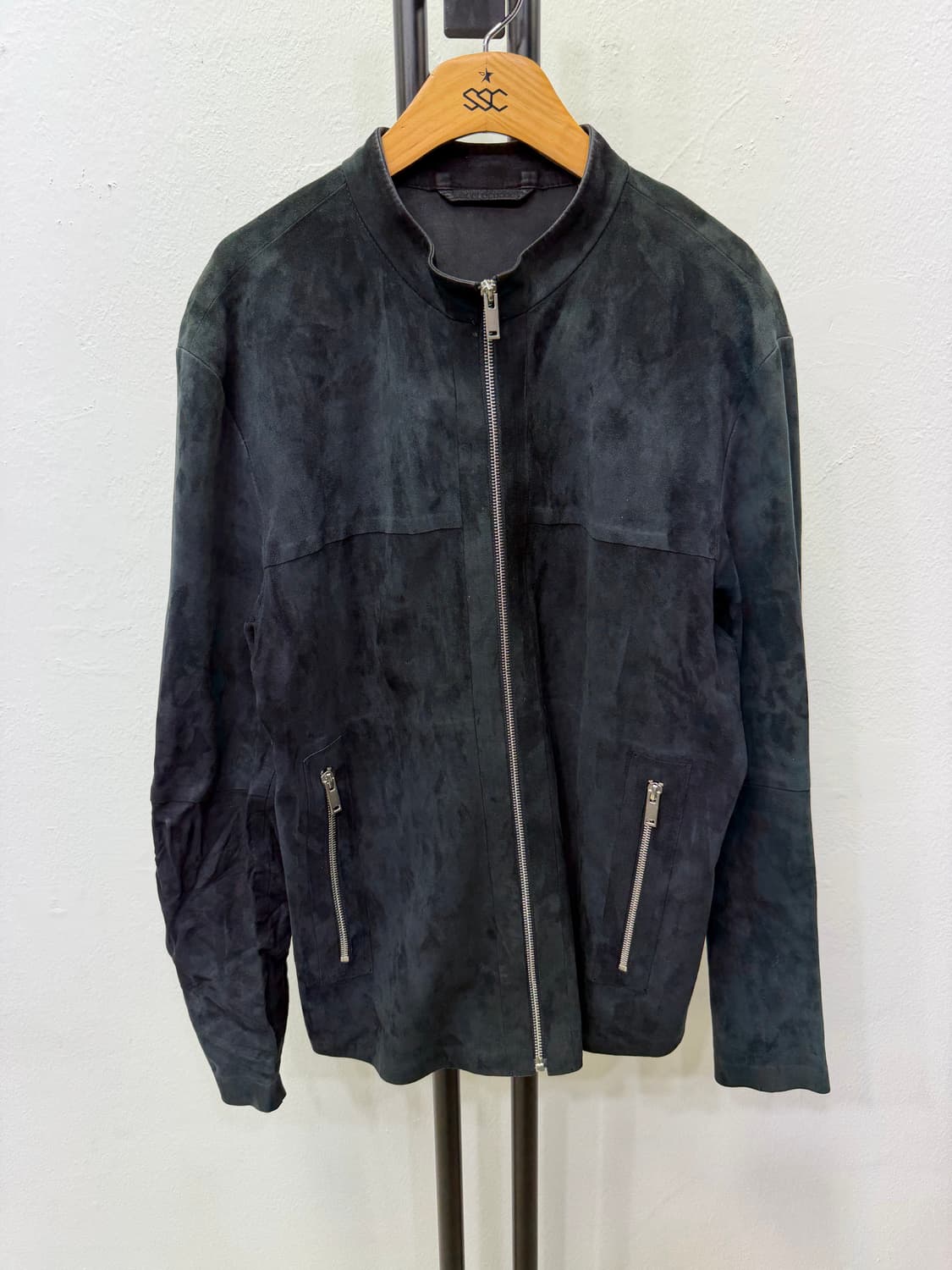 정품) 띠어리 남성 천연 스웨이드 양가죽 자켓 M 상품이미지1