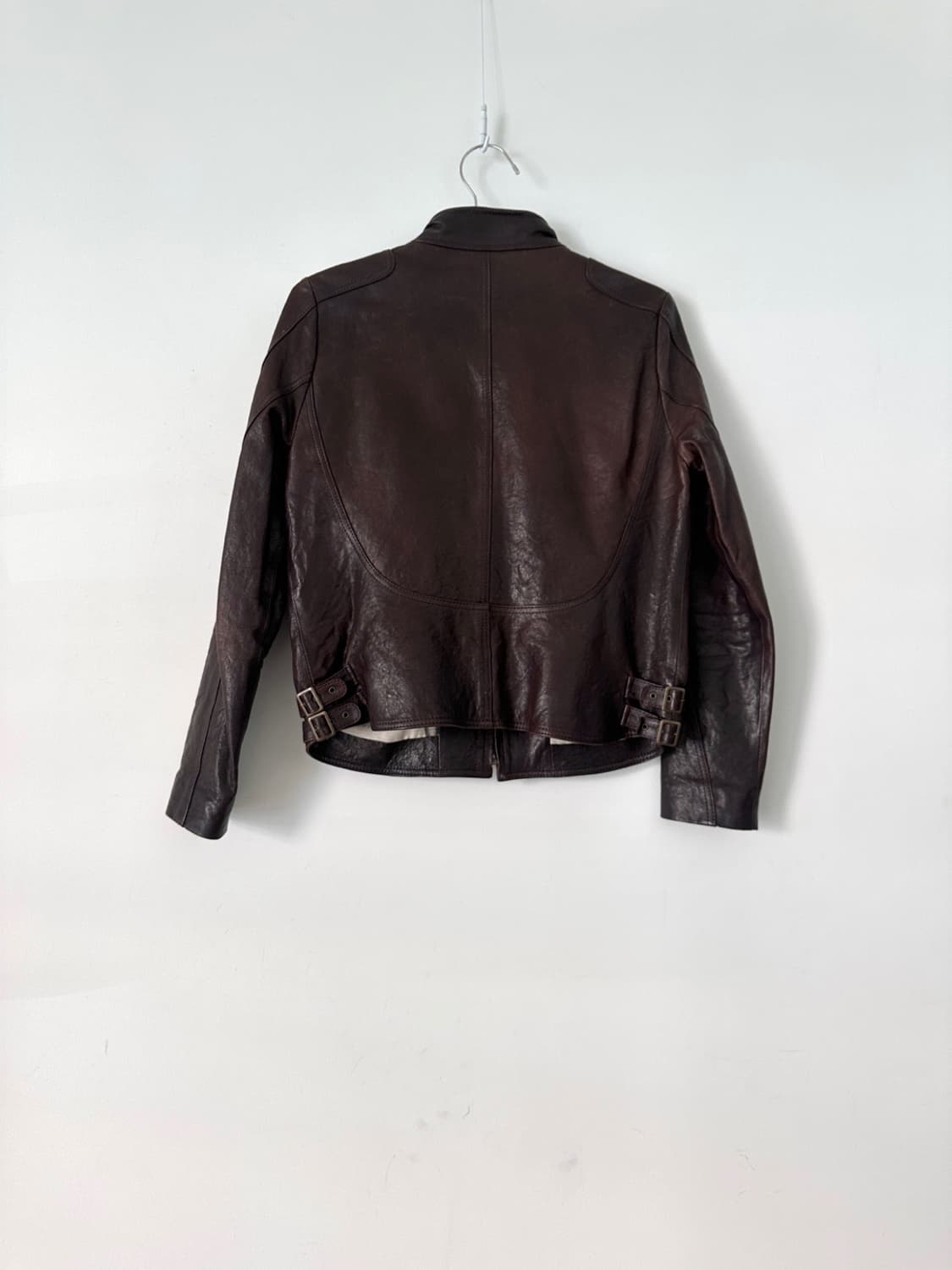SON JUNG WAN 2 buckle leather jacket  상품이미지4