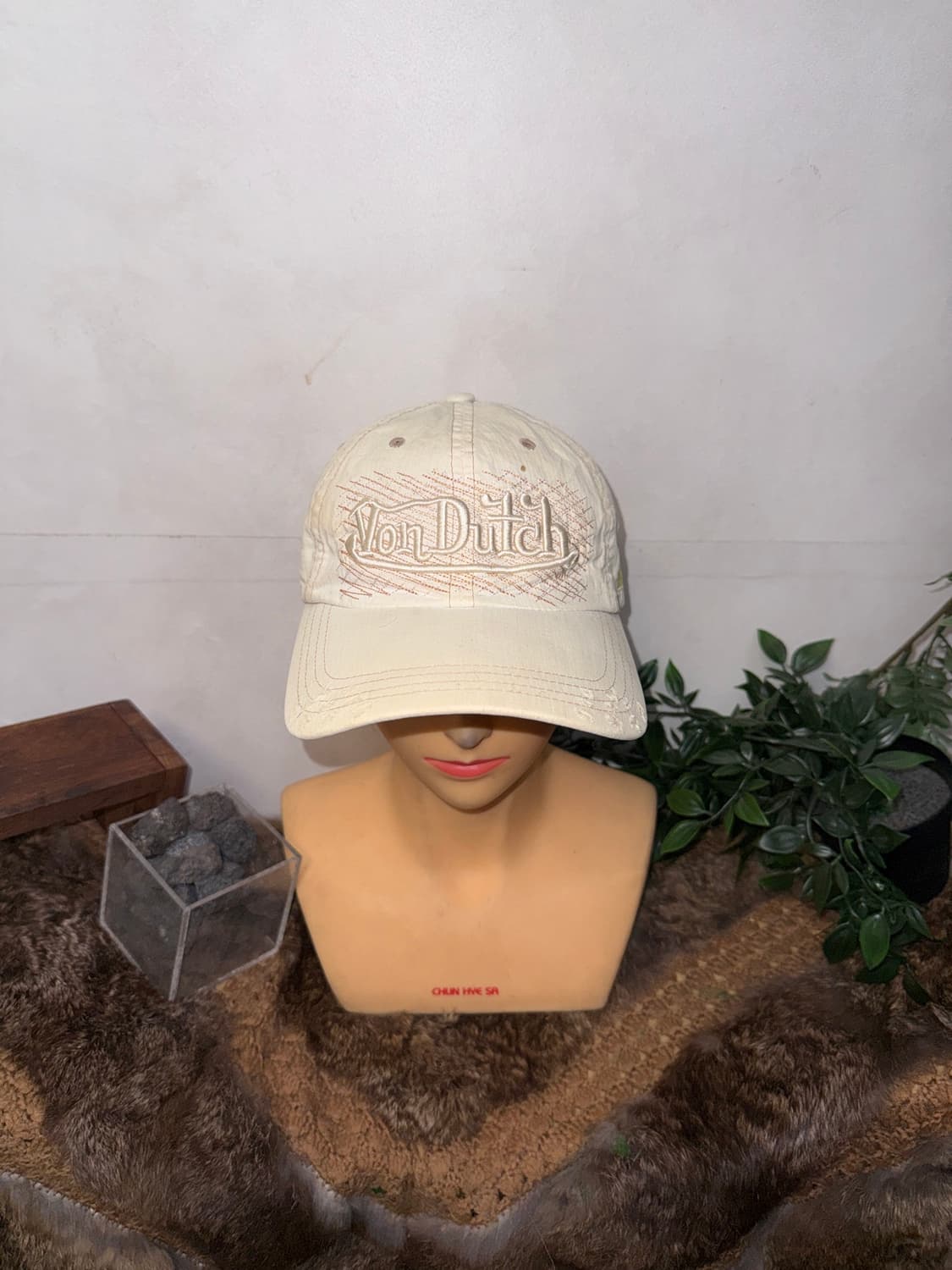 Von Dutch ivory logo ball cap 상품이미지3