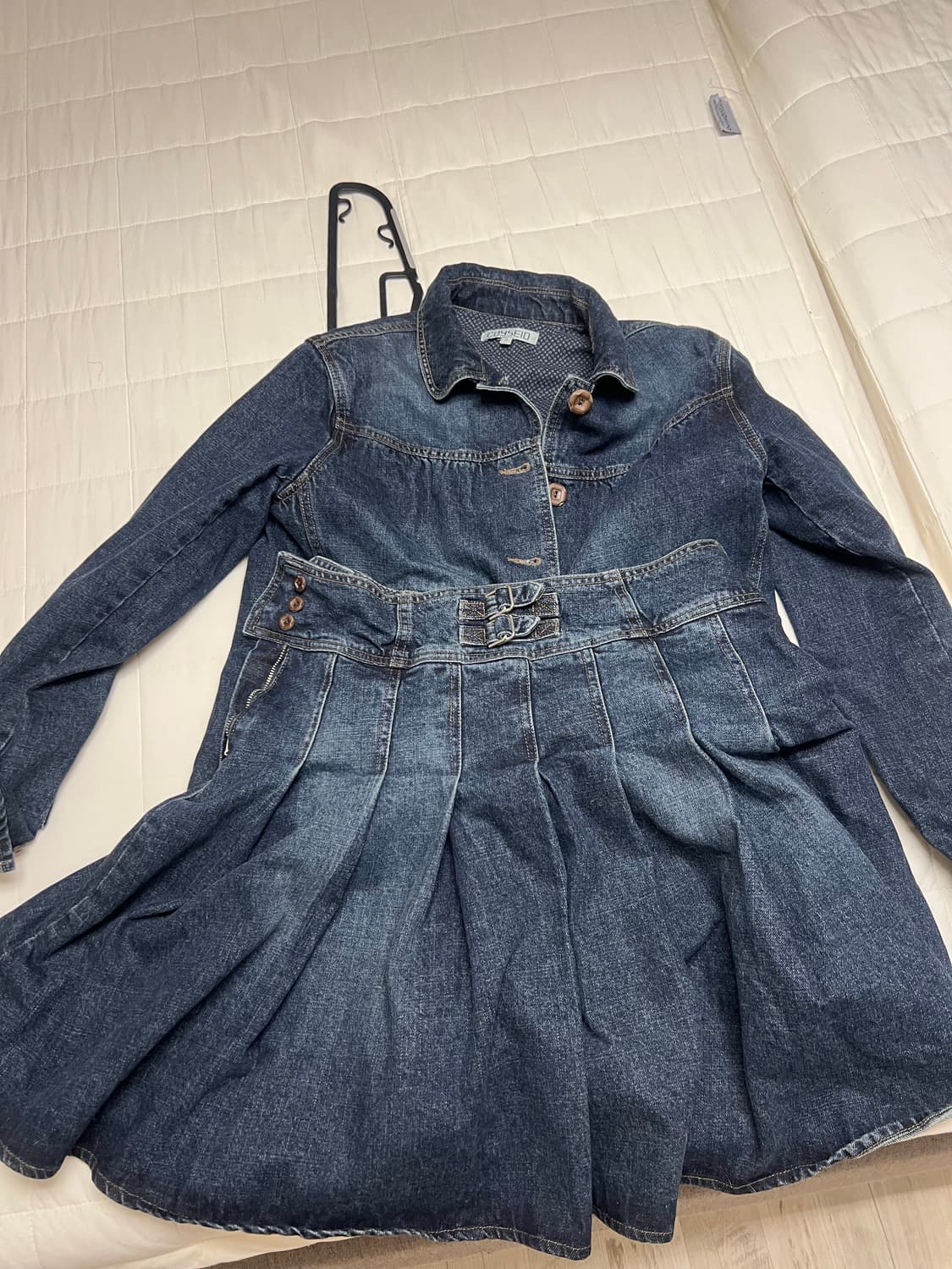 코이세이오 데님 셋업 2사이즈 상품이미지2