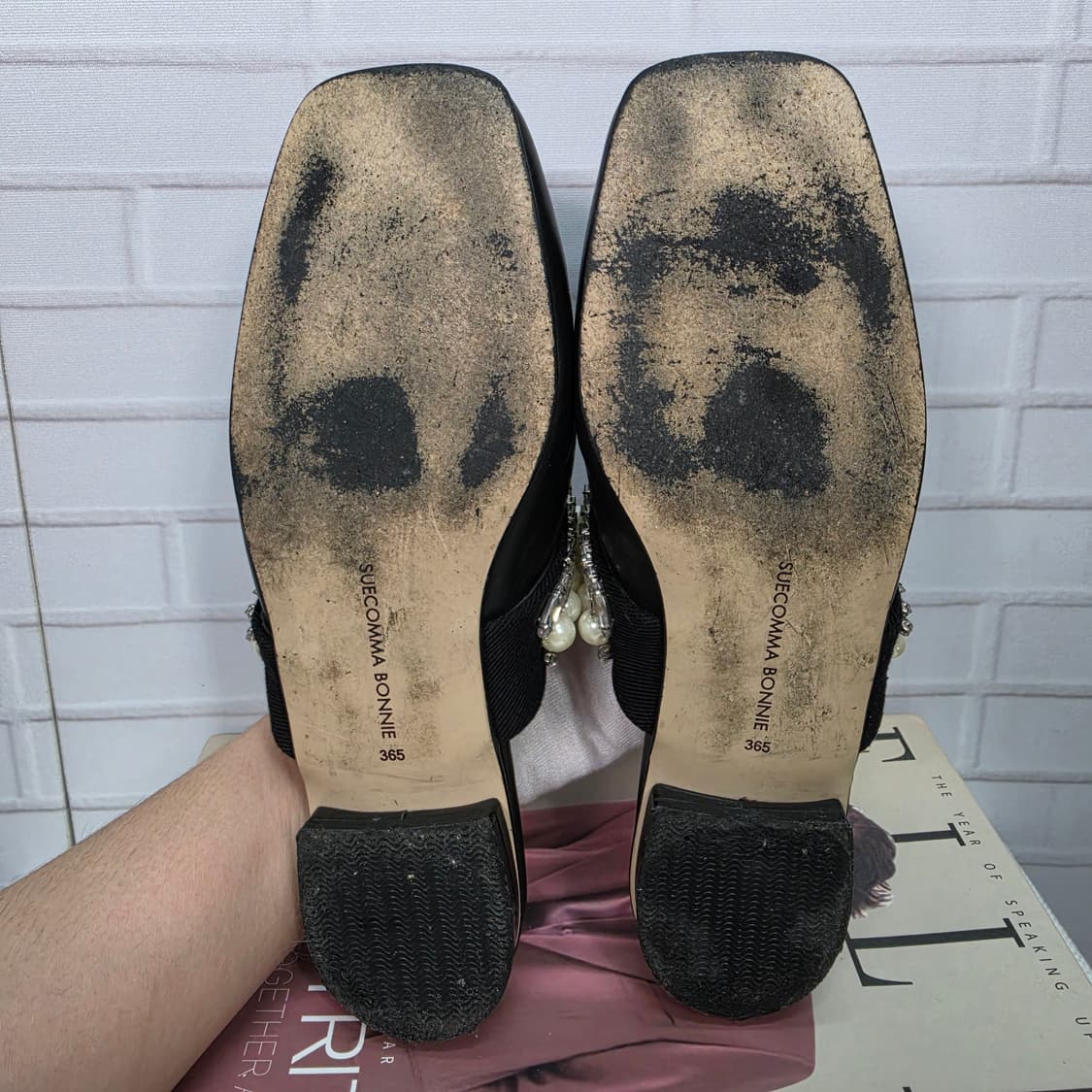 슈콤마보니 뮬 블로퍼 슈즈 샌들 판매합니다 225사이즈 상품이미지6