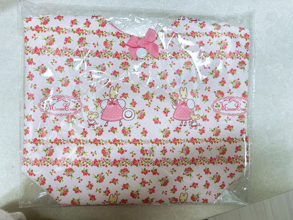 마론크림 손가방 도시락가방 산리오가방 새상품 상품이미지3