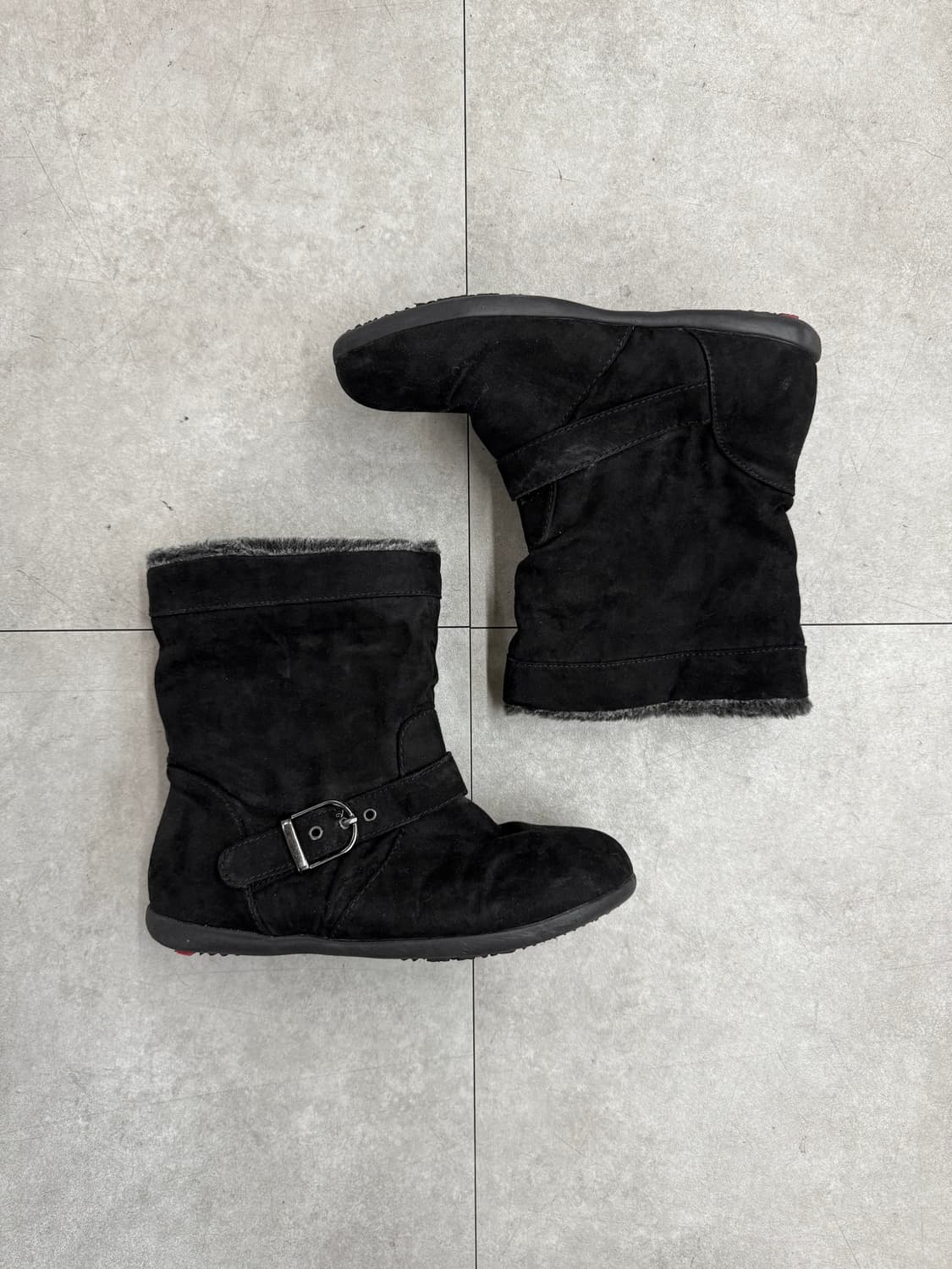 JPN 스웨이드 부츠 상품이미지4