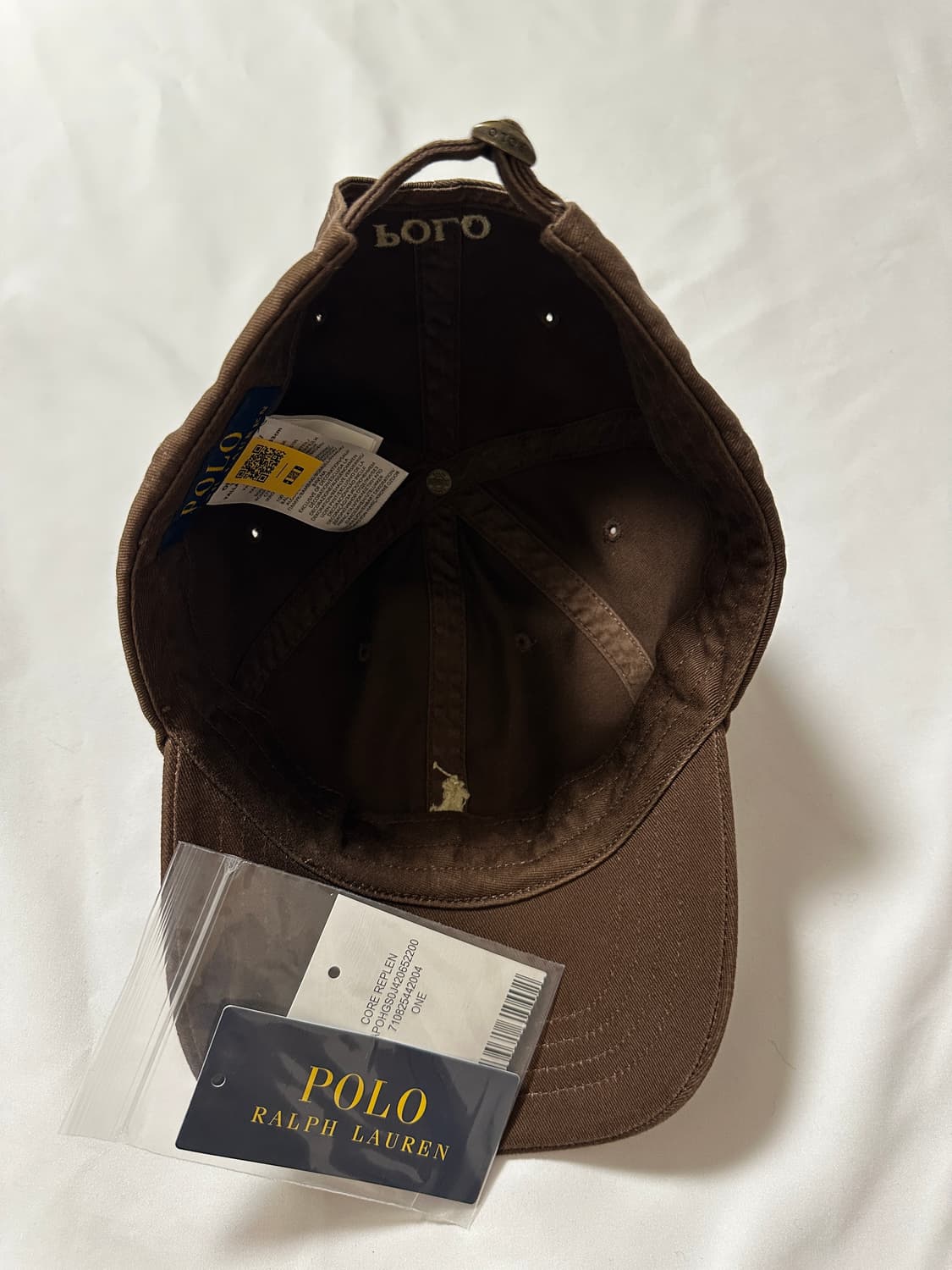 폴로 랄프로렌 볼캡 쿠퍼 브라운 (국내 정품/택있음) 상품이미지6